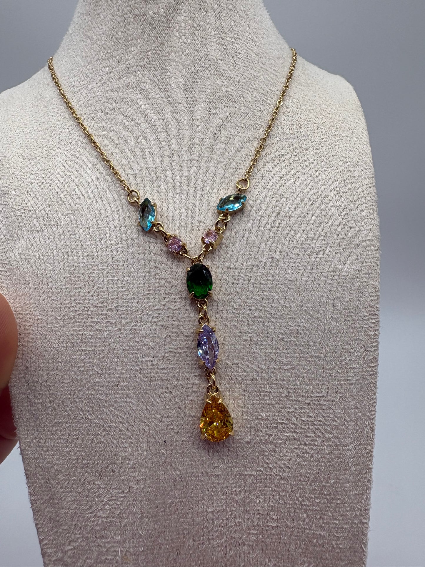 Collana Cascata di Luce - Acciaio inossidabile 316 L | DR-CLYDE SHOP ONLINE