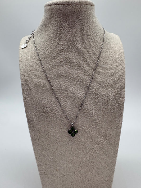 Collana Quadrifoglio Acciaio Inossidabile - DR-CLYDE SHOP ONLINE