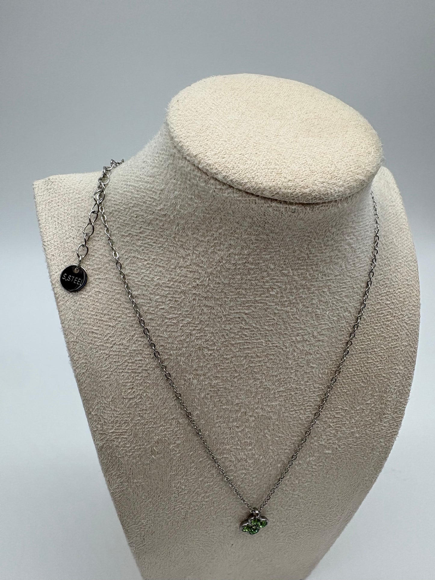 Collana Quadrifoglio Acciaio Inossidabile - DR-CLYDE SHOP ONLINE