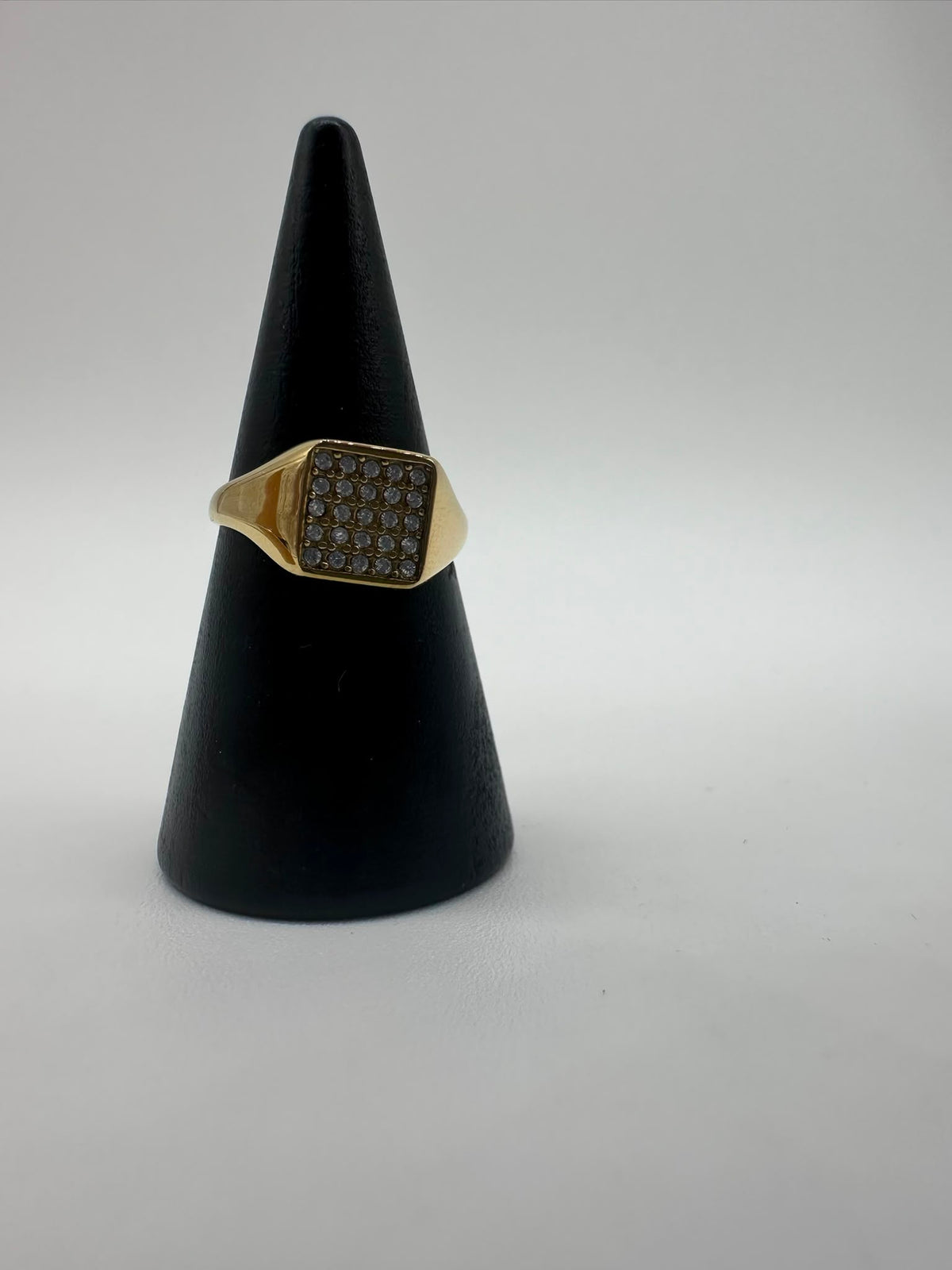 Anello Luce Quadrata Acciaio Inossidabile- DR-CLYDE SHOP ONLINE