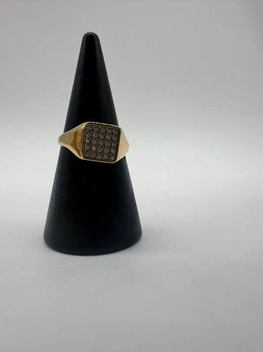 Anello Luce Quadrata Acciaio Inossidabile- DR-CLYDE SHOP ONLINE