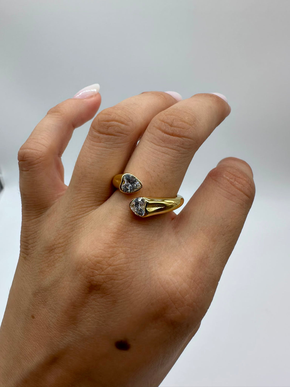 Anello Cuore di Luce  Acciaio Inossidabile - DR-CLYDE SHOP ONLINE