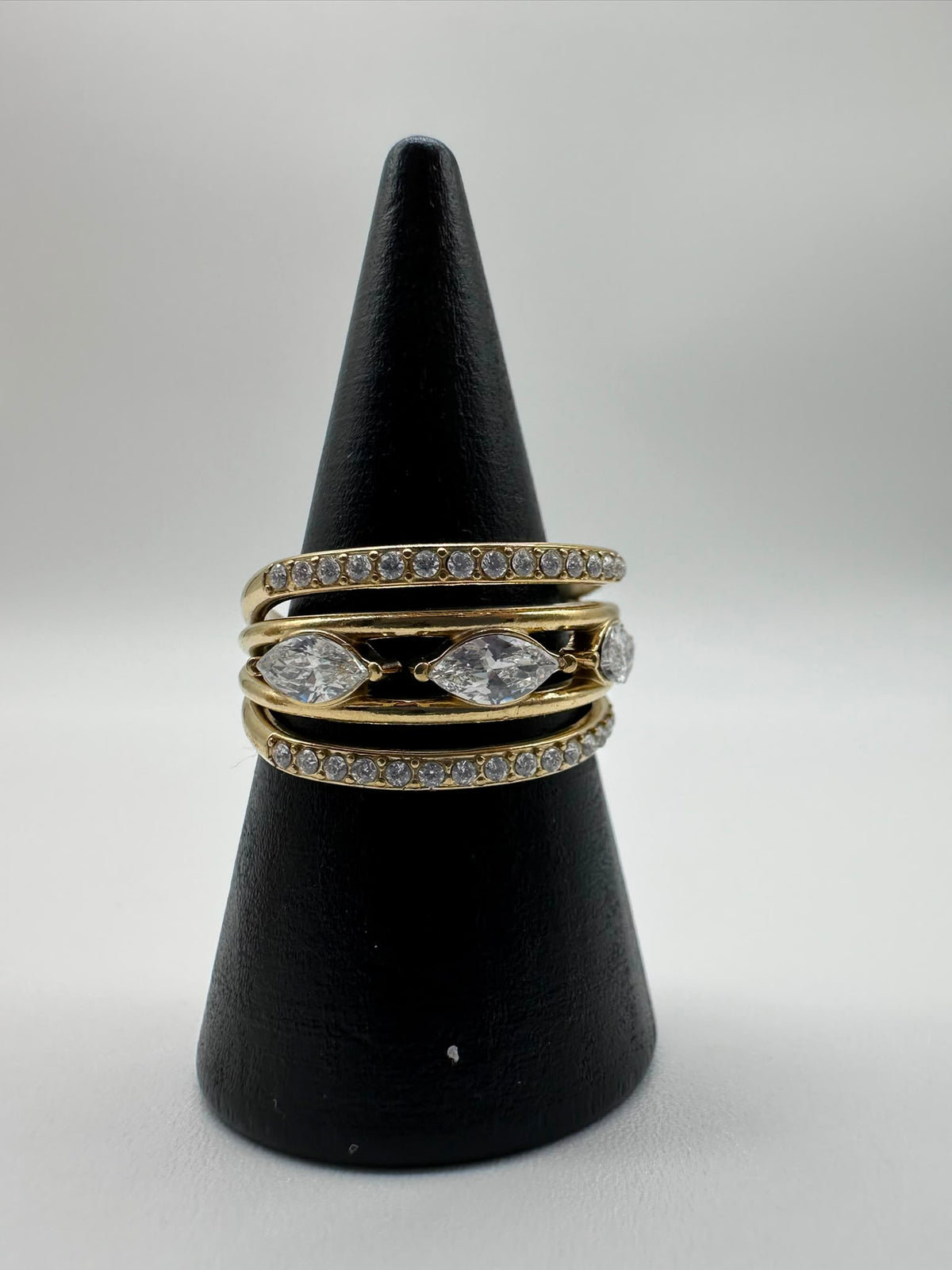 Anello a Fasce in Acciaio Inossidabile - DR-CLYDE SHOP ONLINE