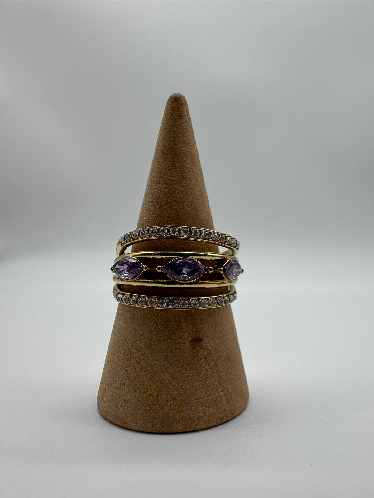 Anello a Fasce in Acciaio Inossidabile - DR-CLYDE SHOP ONLINE