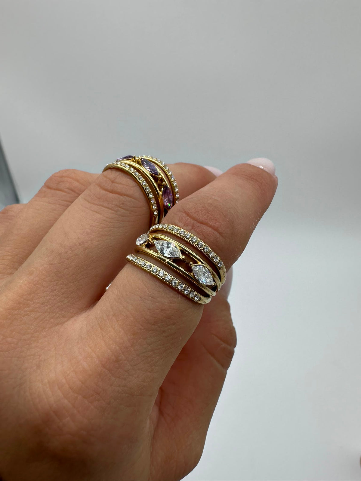 Anello a Fasce in Acciaio Inossidabile - DR-CLYDE SHOP ONLINE