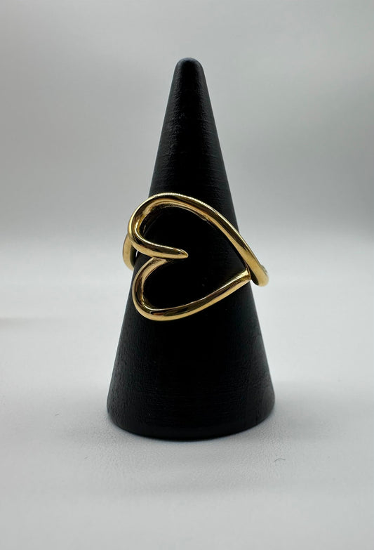 Anello Cuore Love Acciaio Inossidabile - DR-CLYDE SHOP ONLINE
