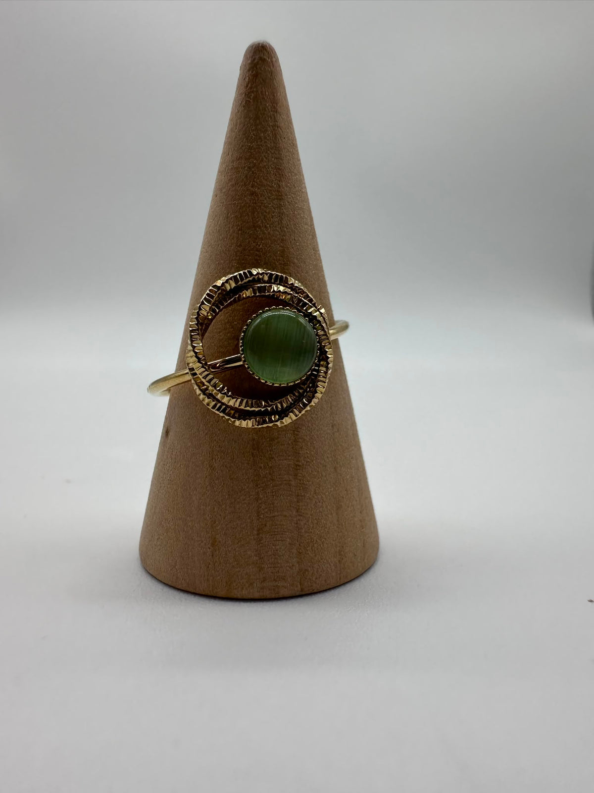 Anello Moon Green Acciaio Inossidabile - DR-CLYDE SHOP ONLINE
