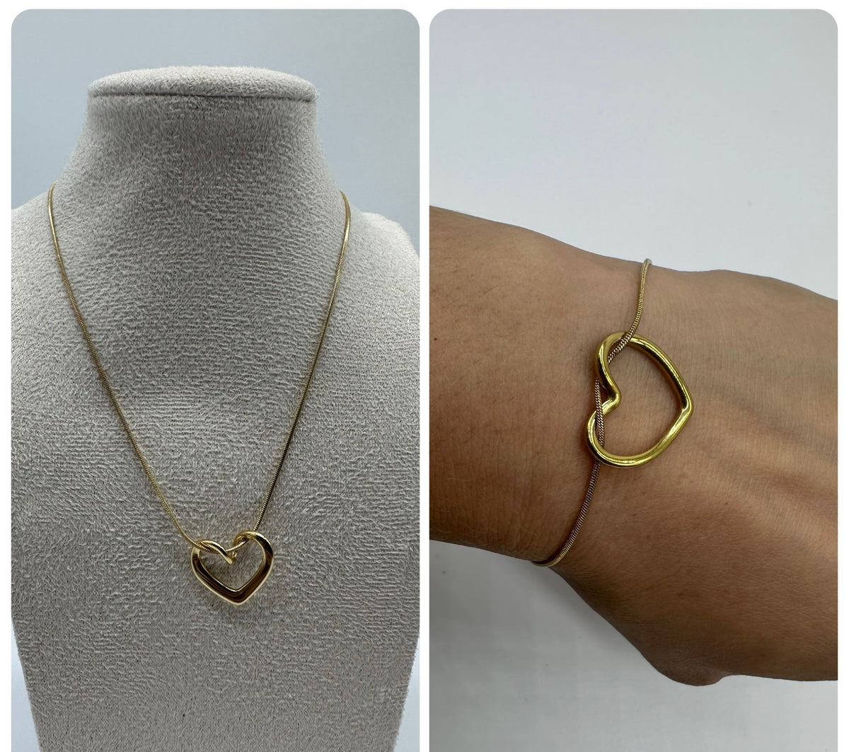 Set Collana + Bracciale in acciaio inossidabile - DR-CLYDE SHOP ONLINE
