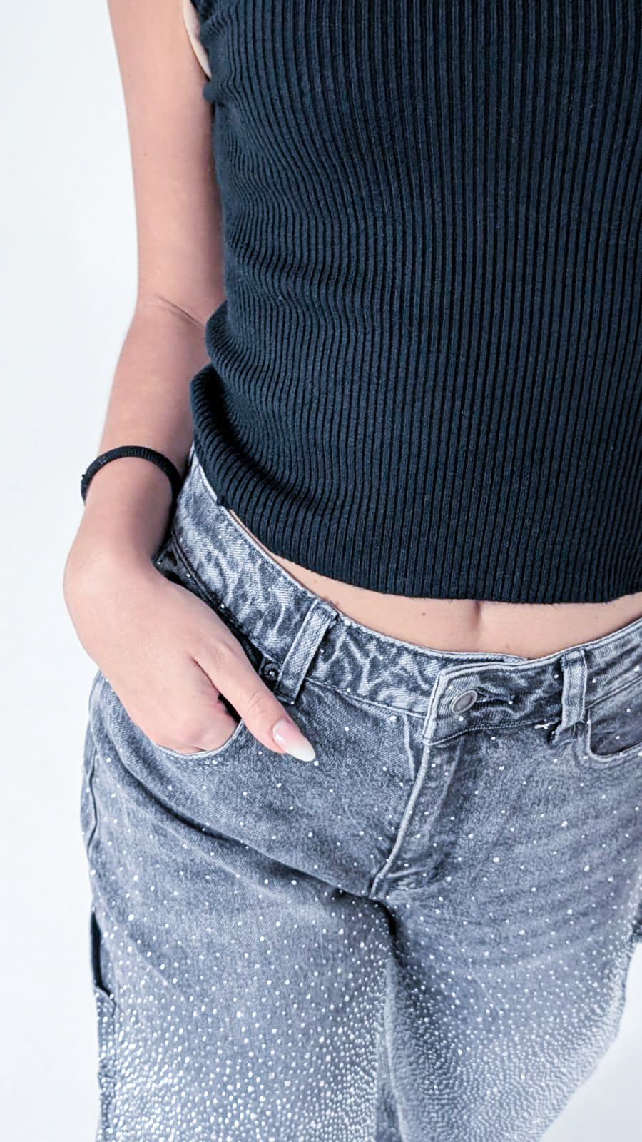 Top Senza Maniche a Coste - Elegante e Versatile