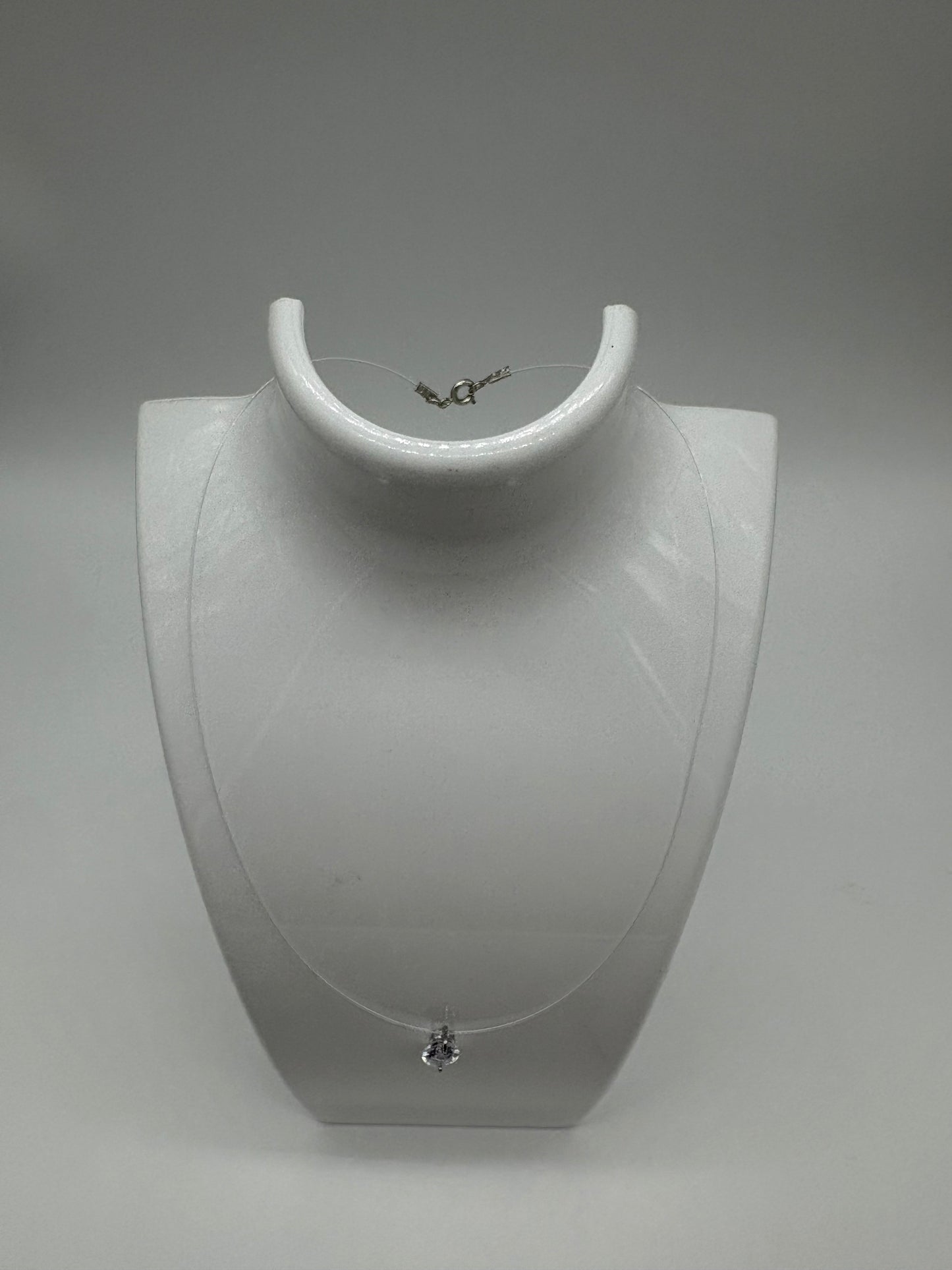 Collana Invisibile Acciaio Inossidabile e Cristallo - DR-CLYDE SHOP ONLINE