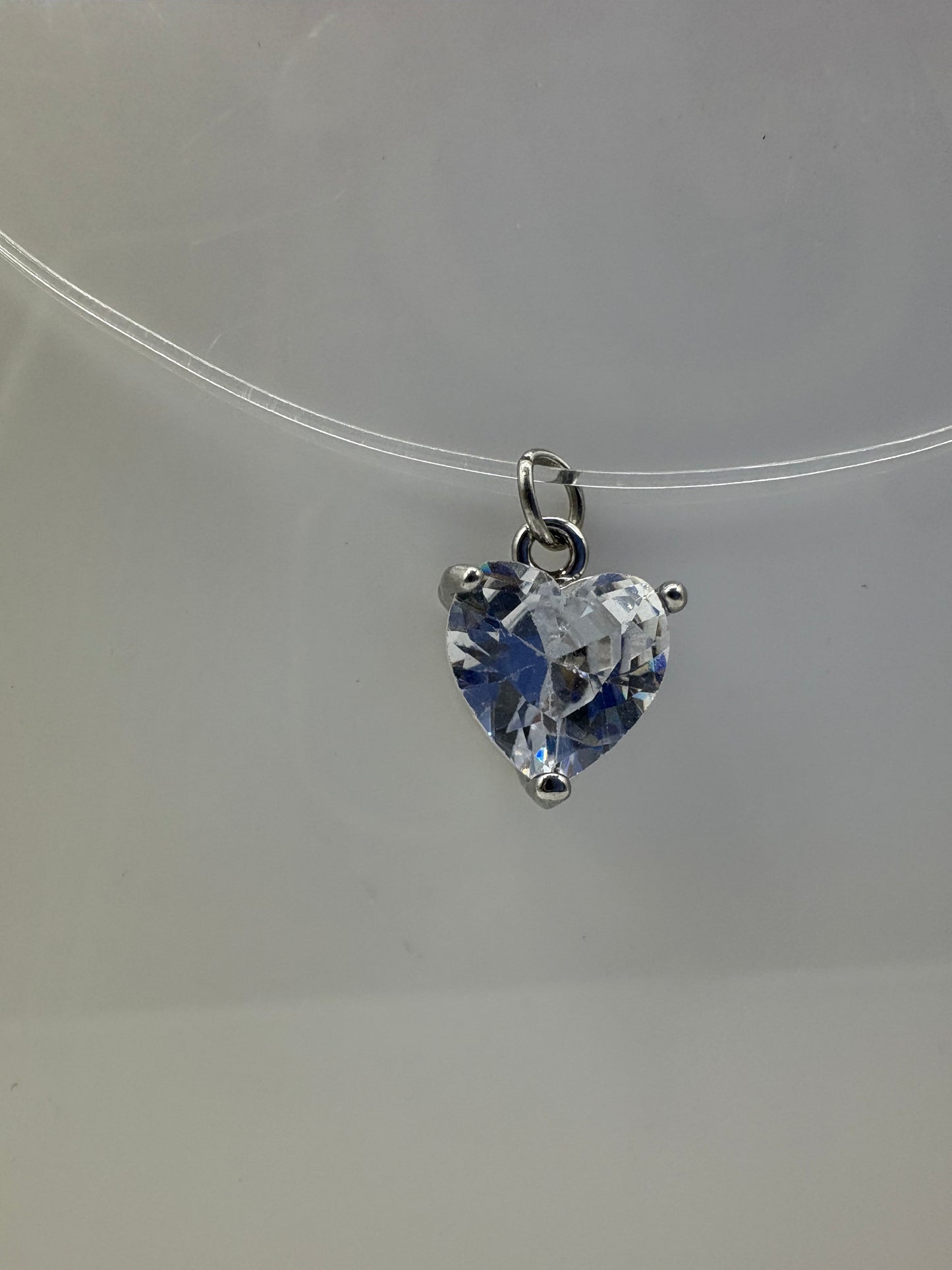 Collana Invisibile Acciaio Inossidabile e Cristallo - DR-CLYDE SHOP ONLINE
