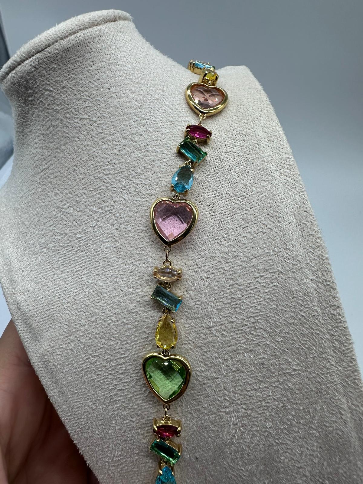 Bracciale Gemme in Acciaio Inossidabile - DR-CLYDE SHOP ONLINE