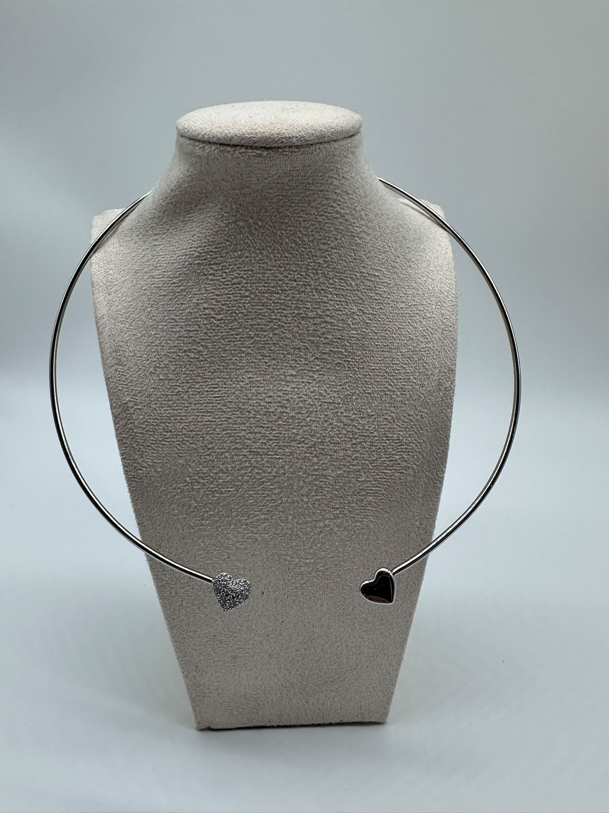 Collana Rigida Cuori in Acciaio Inossidabile - DR-CLYDE SHOP ONLINE