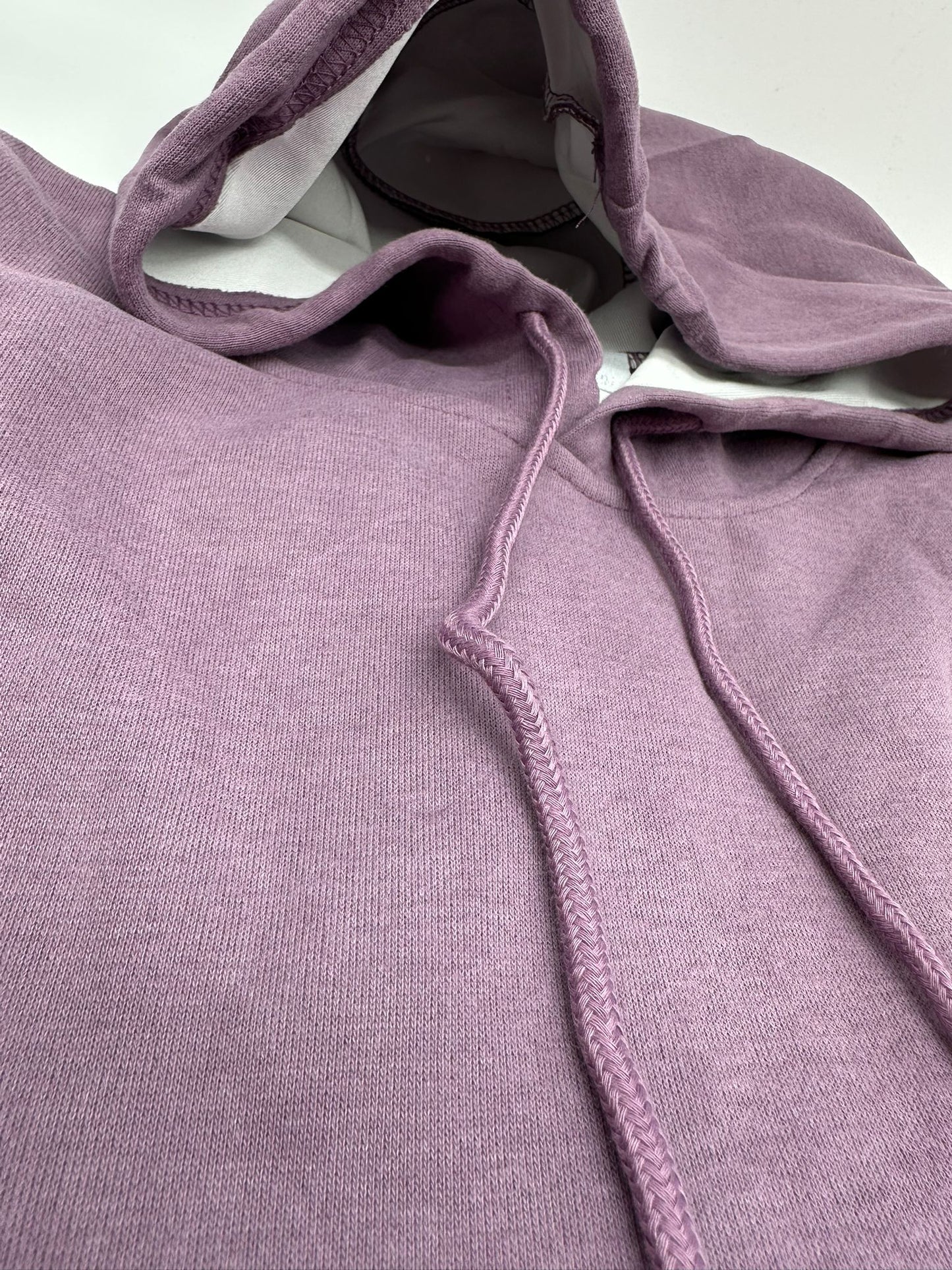 Felpa in Caldo Cotone con Cappuccio