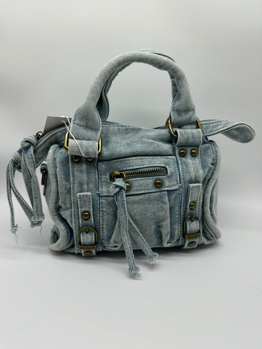 Baby Luna - Mini Borsa Denim 20x15 cm | Accessorio Premium