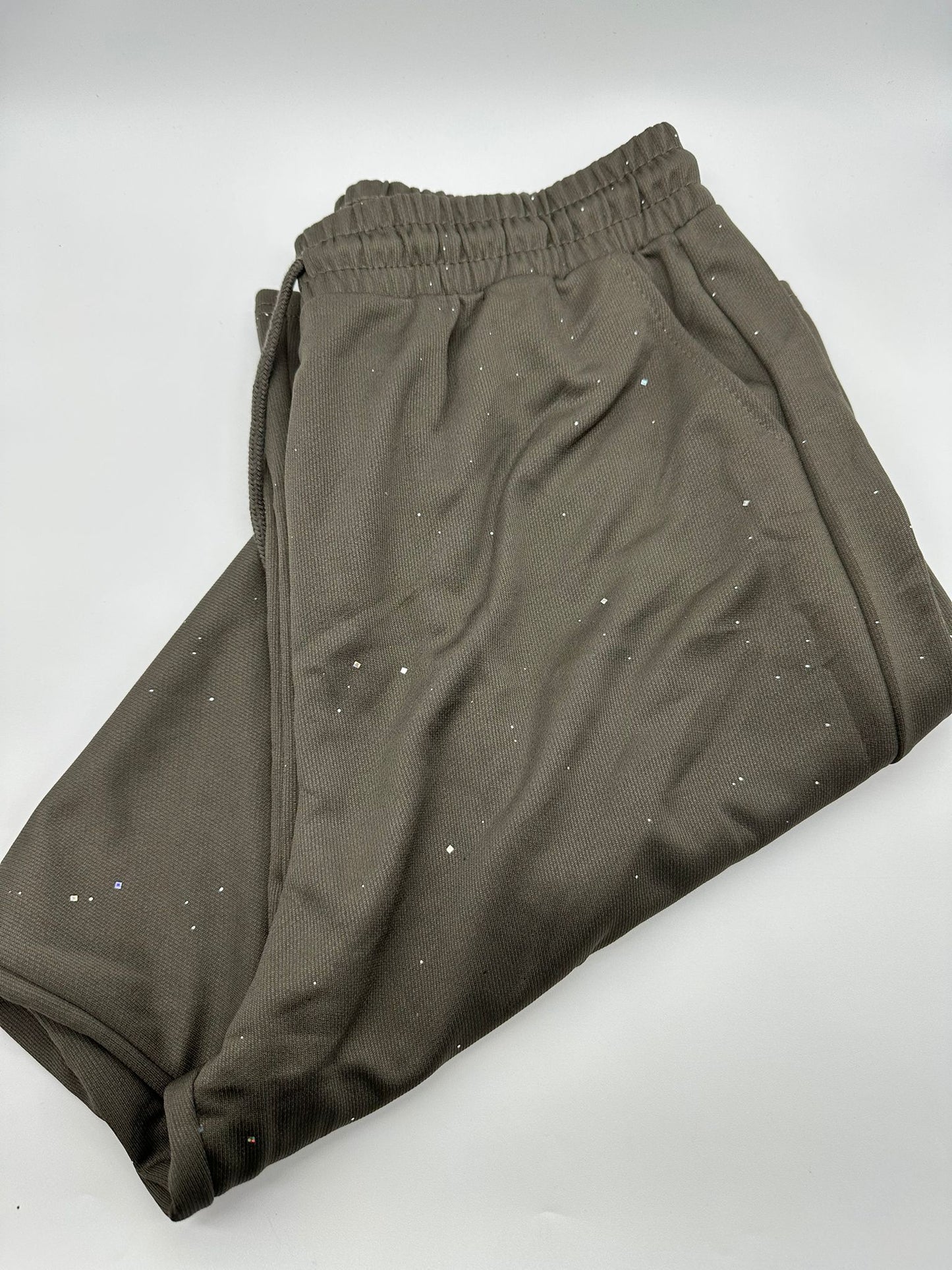 Pantaloni in Cotone con Strass - Eleganti e Comodi