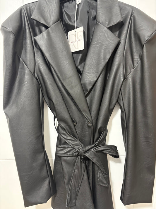 Giacca Ecopelle Donna Taglia Unica - Vestibilità fino XL | DR-CLYDE SHOP