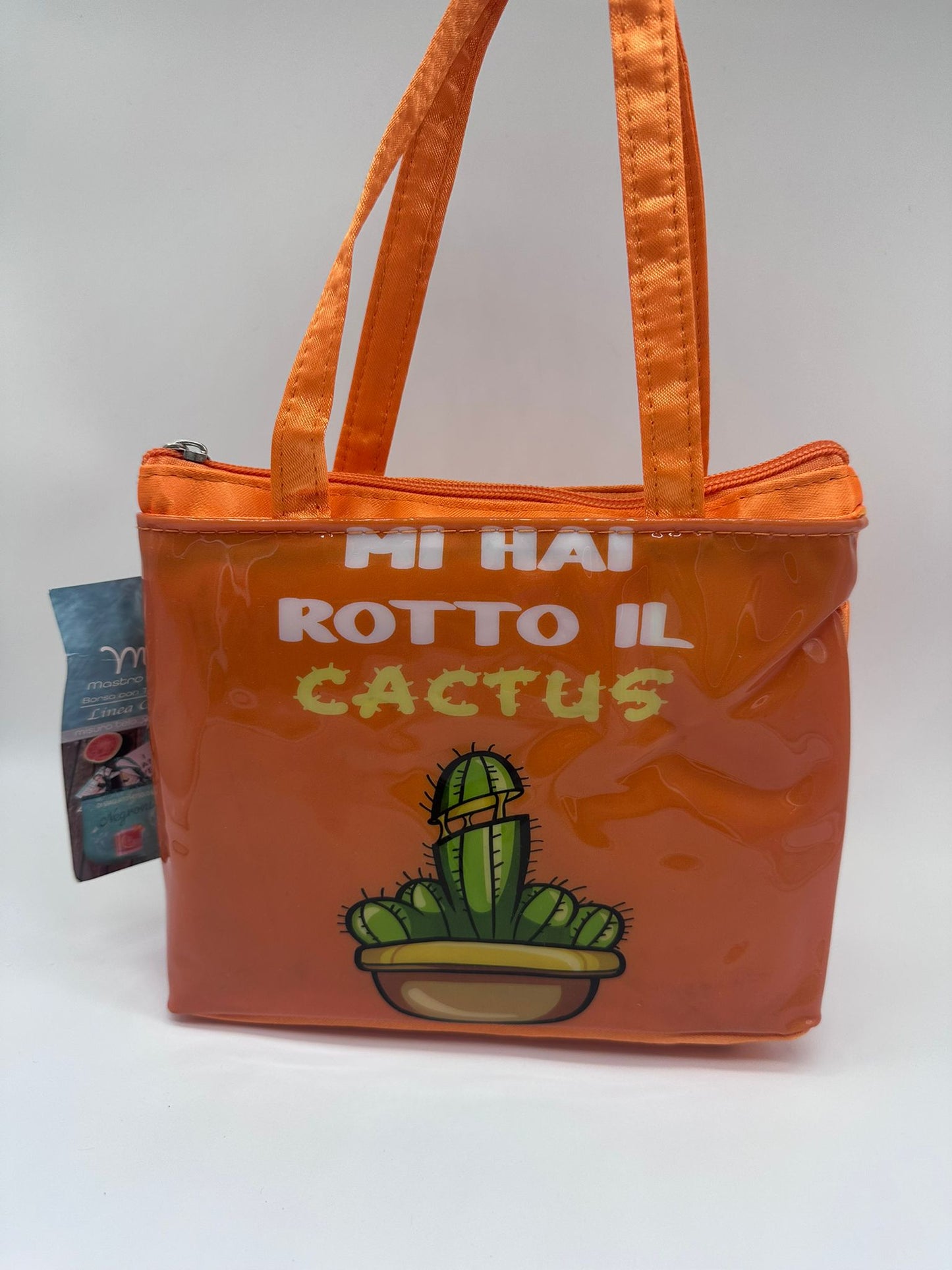 Borsa + Telo Mare 90x170 - “Mi hai rotto il cactus”.