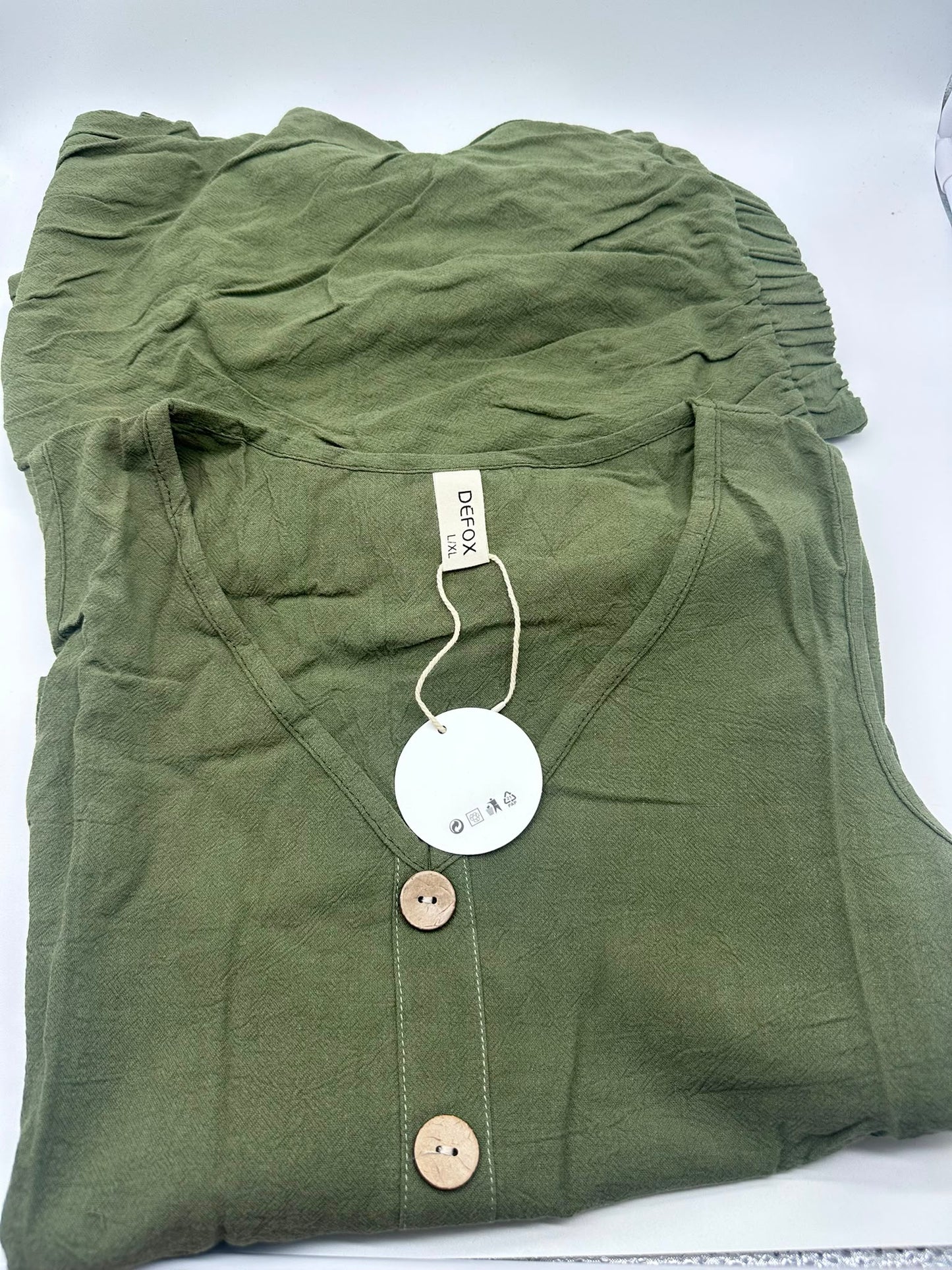 Coordinato gilet piu pantalone