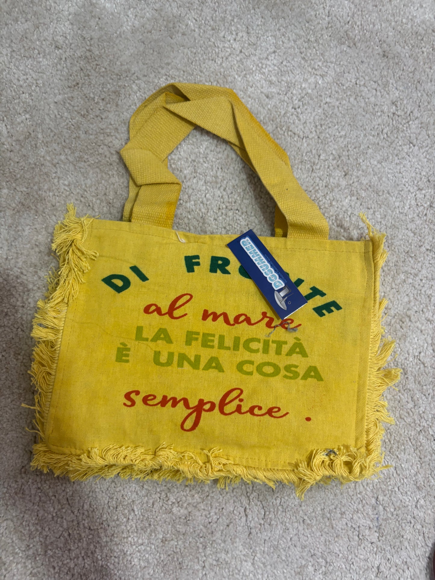 Borsa con telo mare