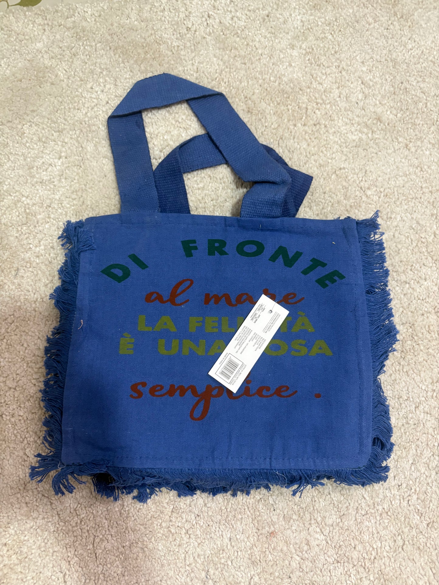 Borsa con telo mare