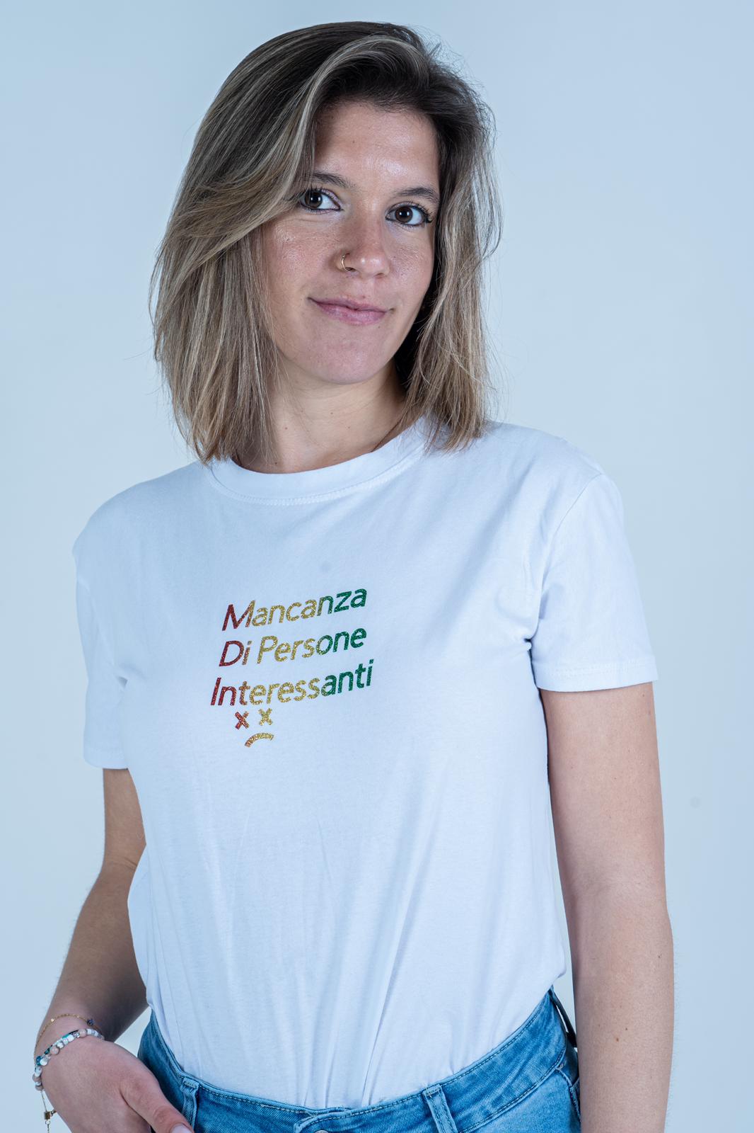 T-Shirt "Mancanza di persone interessanti" | DR-CLYDE SHOP