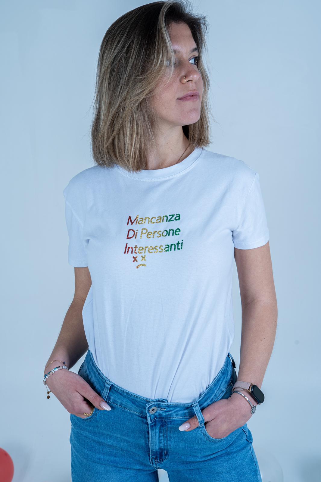 T-Shirt "Mancanza di persone interessanti" | DR-CLYDE SHOP
