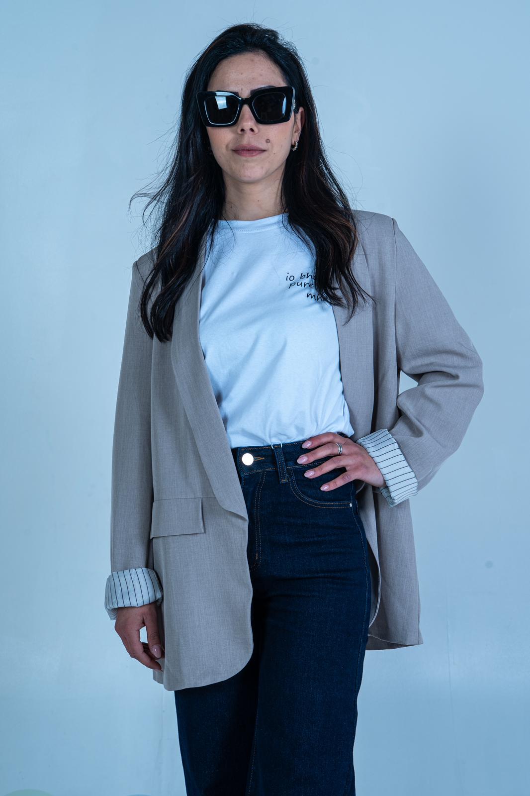 Giacca Oversize Grigia - Stile Comfy per Tutte le Stagioni | DR-CLYDE