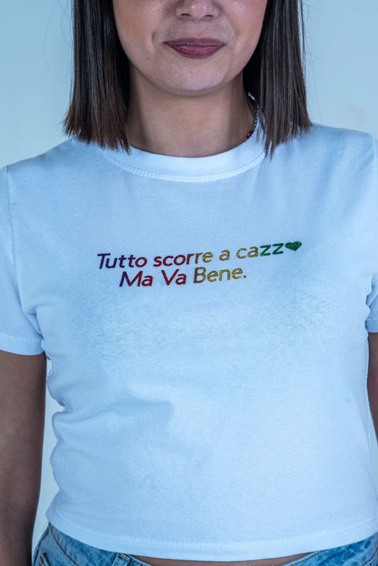 T-Shirt "Tutto scorre a ca###" | DR-CLYDE SHOP