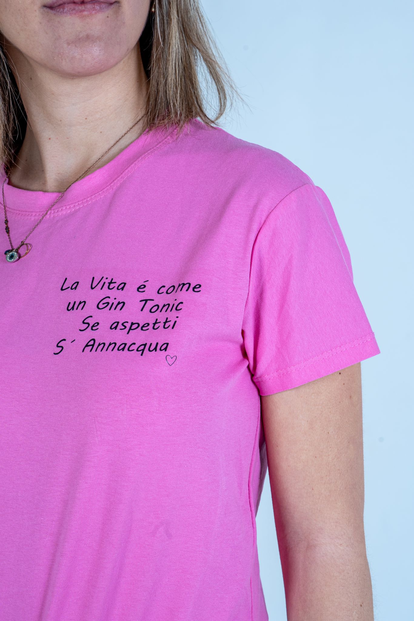 T-Shirt "La vita é come un Gin Tonic..." | DR-CLYDE SHOP