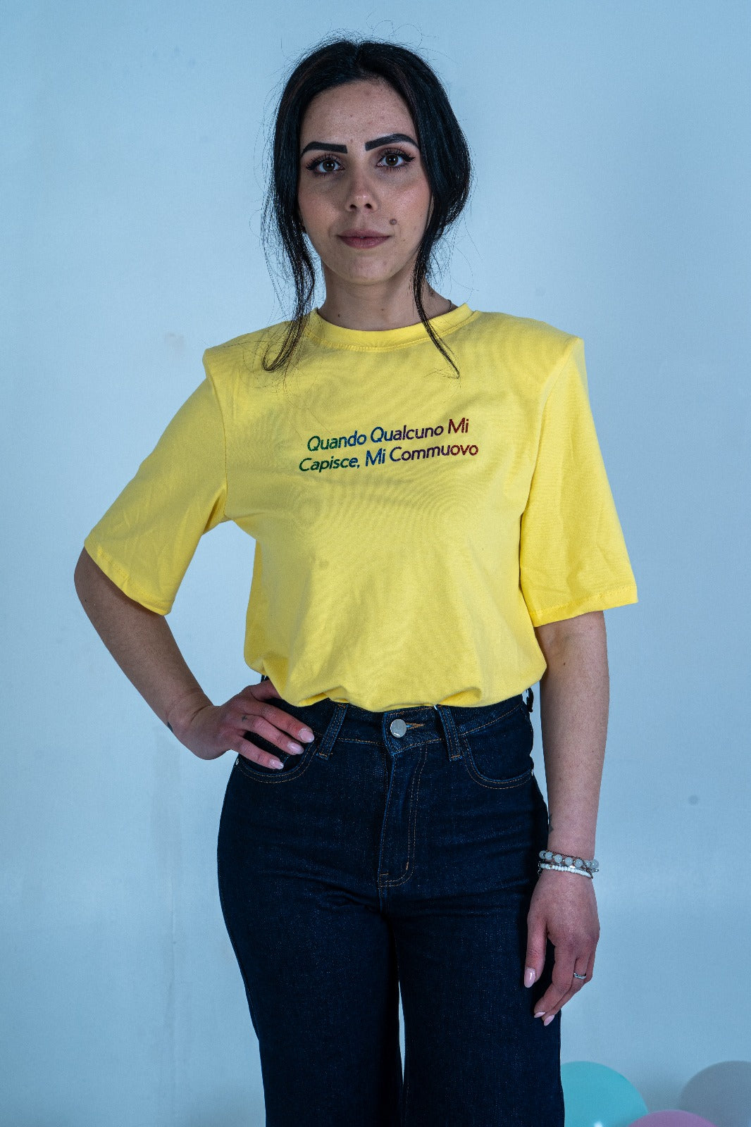 T-Shirt personalizzata "Quando qualcuno mi capisce, mi commuovo" | DR-CLYDE SHOP
