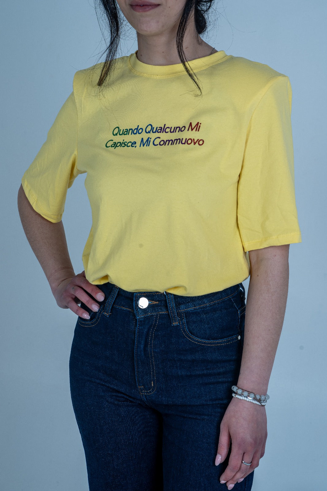 T-Shirt personalizzata "Quando qualcuno mi capisce, mi commuovo" | DR-CLYDE SHOP