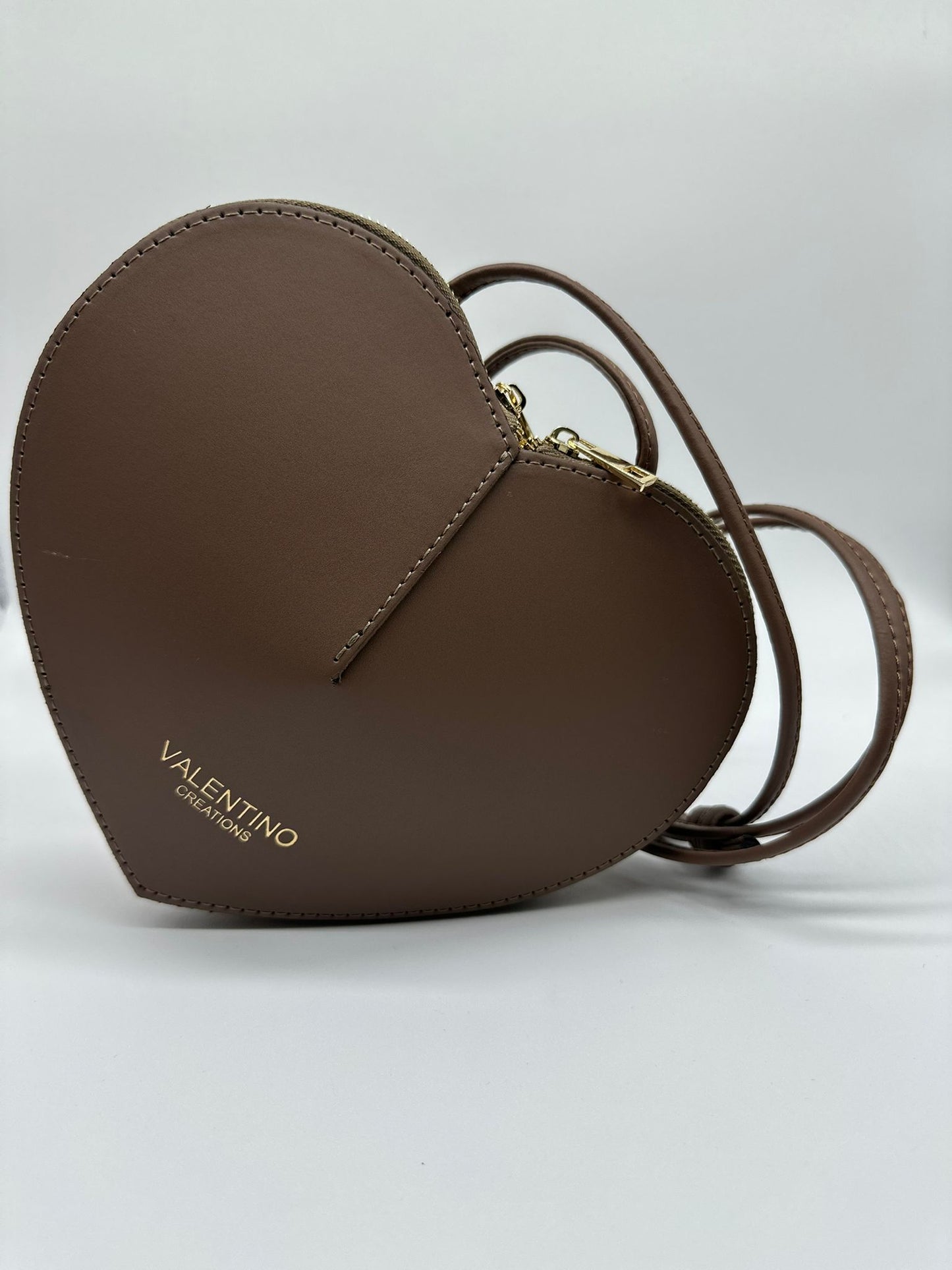 Borsa a Cuore Valentino Creations Marrone - Design Romantico