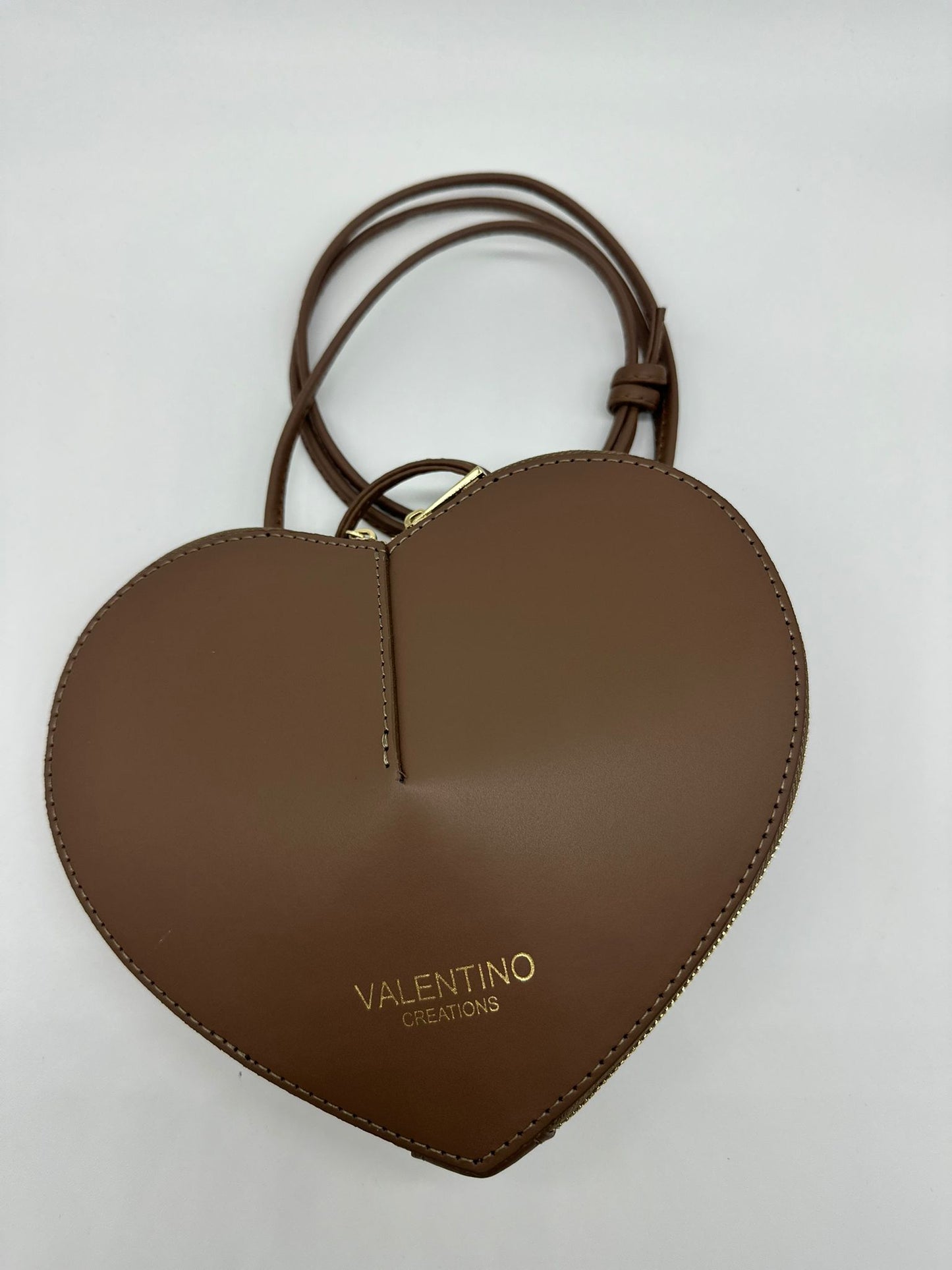 Borsa a Cuore Valentino Creations Marrone - Design Romantico