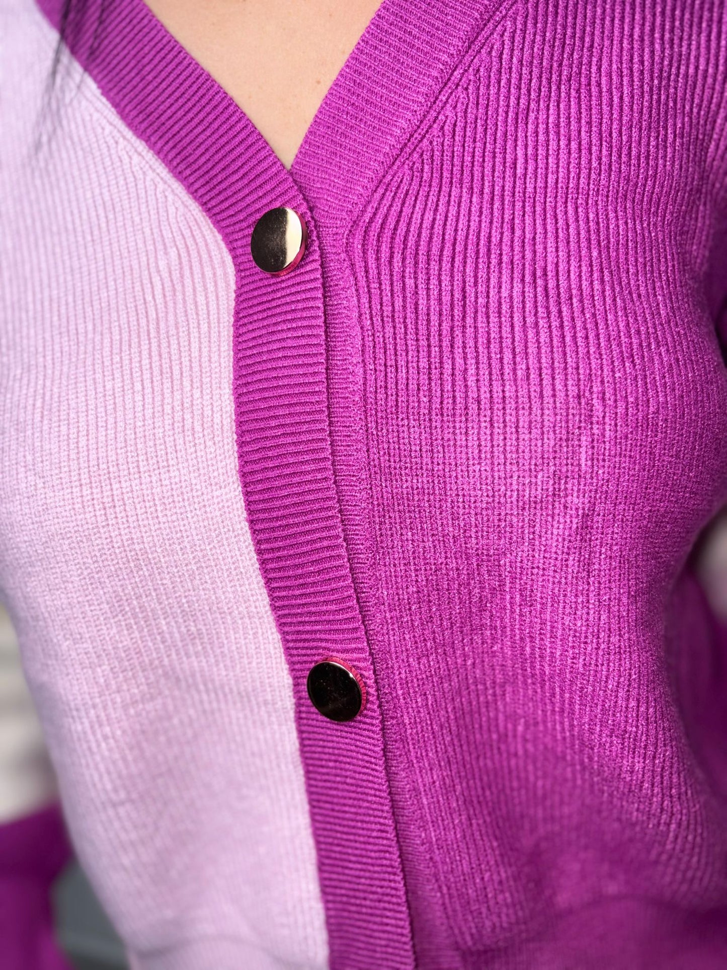 "Cardigan Donna Color Block Patchwork - Design Asimmetrico Multicolore"