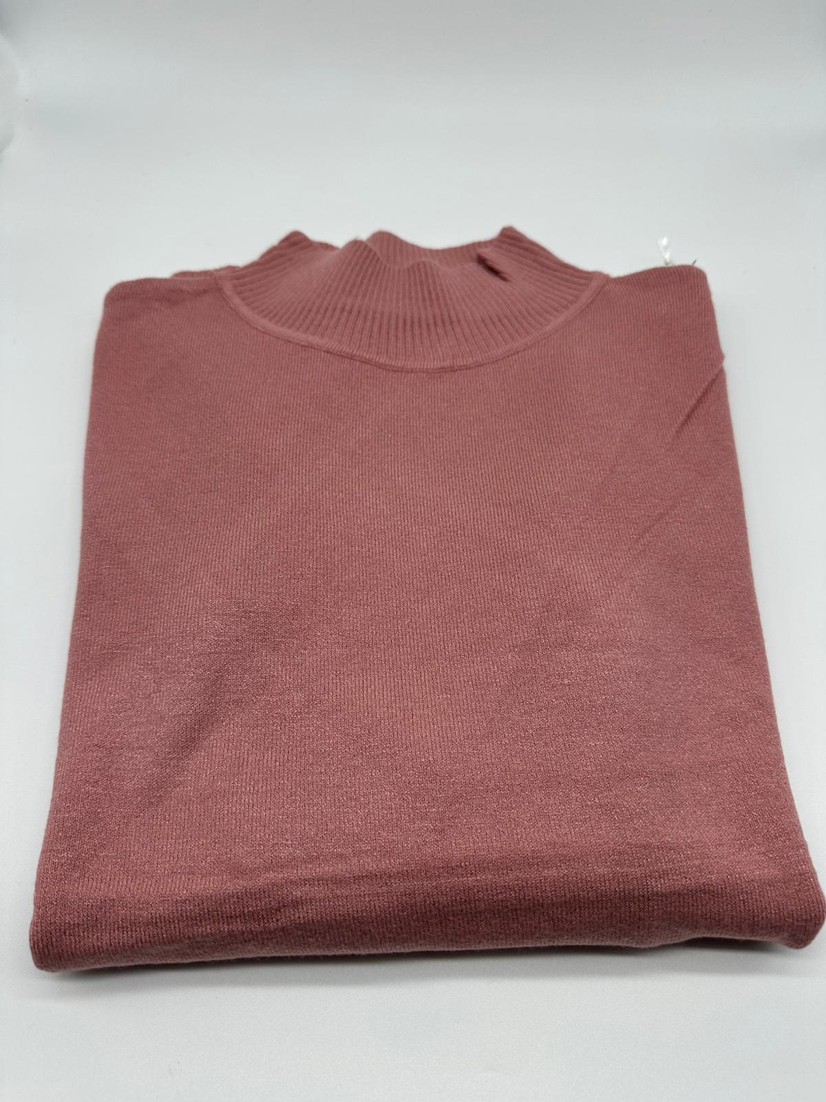 Maglia Mezzo Collo Donna - Elegante Maglione Casual