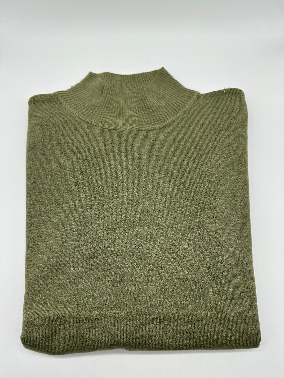 Maglia Mezzo Collo Donna - Elegante Maglione Casual