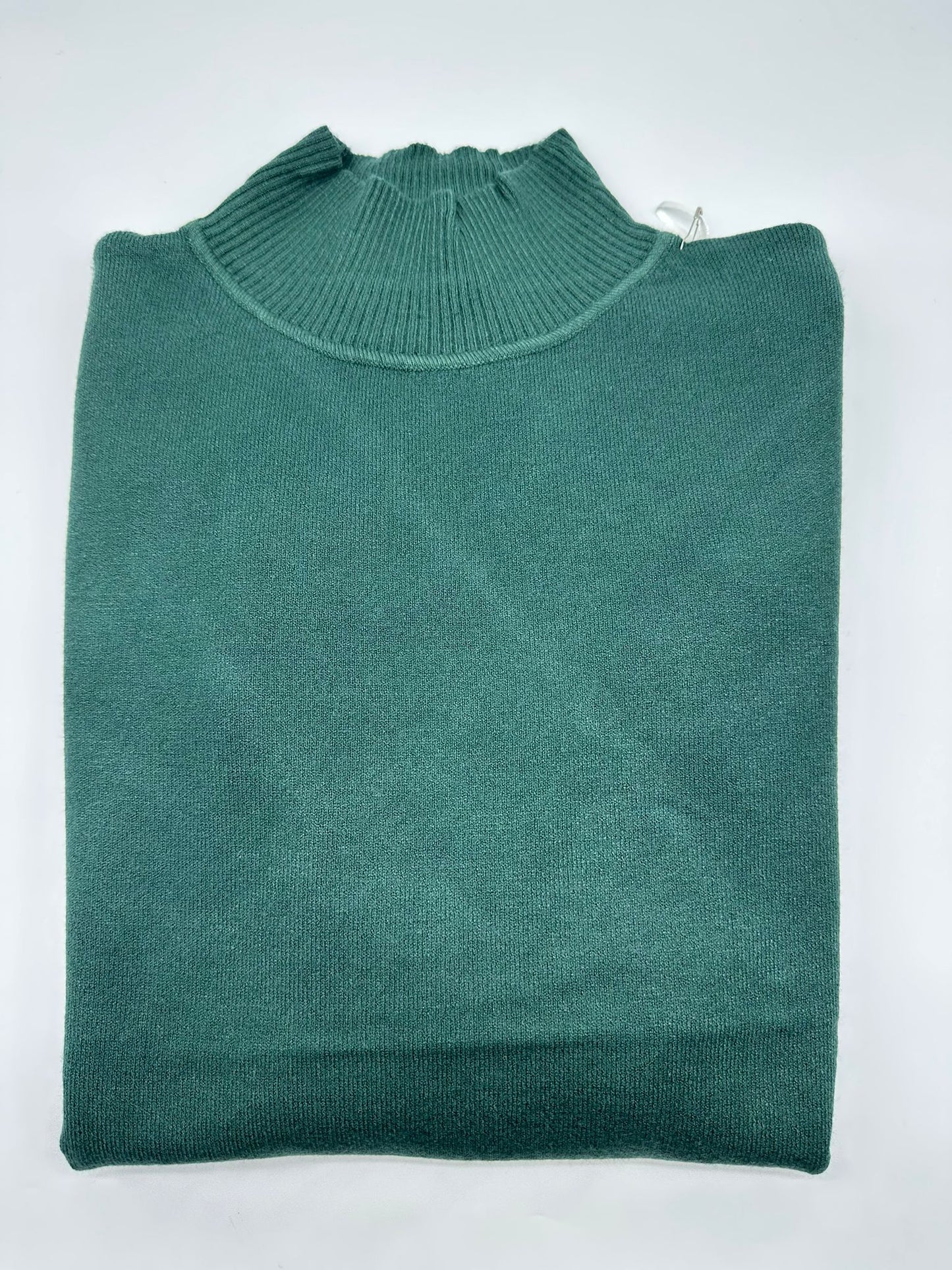 Maglia Mezzo Collo Donna - Elegante Maglione Casual