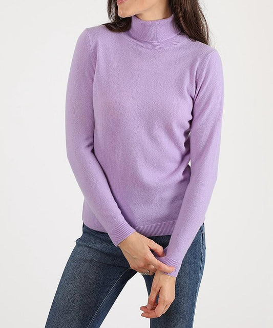 Maglione a Collo Alto in Maglia - Taglia Unica