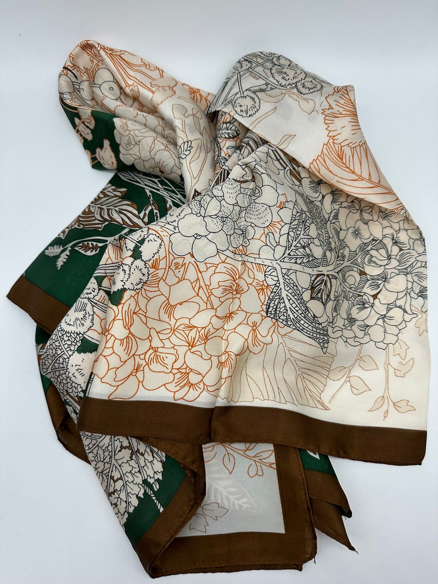 Foulard Seta 100% Quadrato 100x100cm - Stampe Artistiche