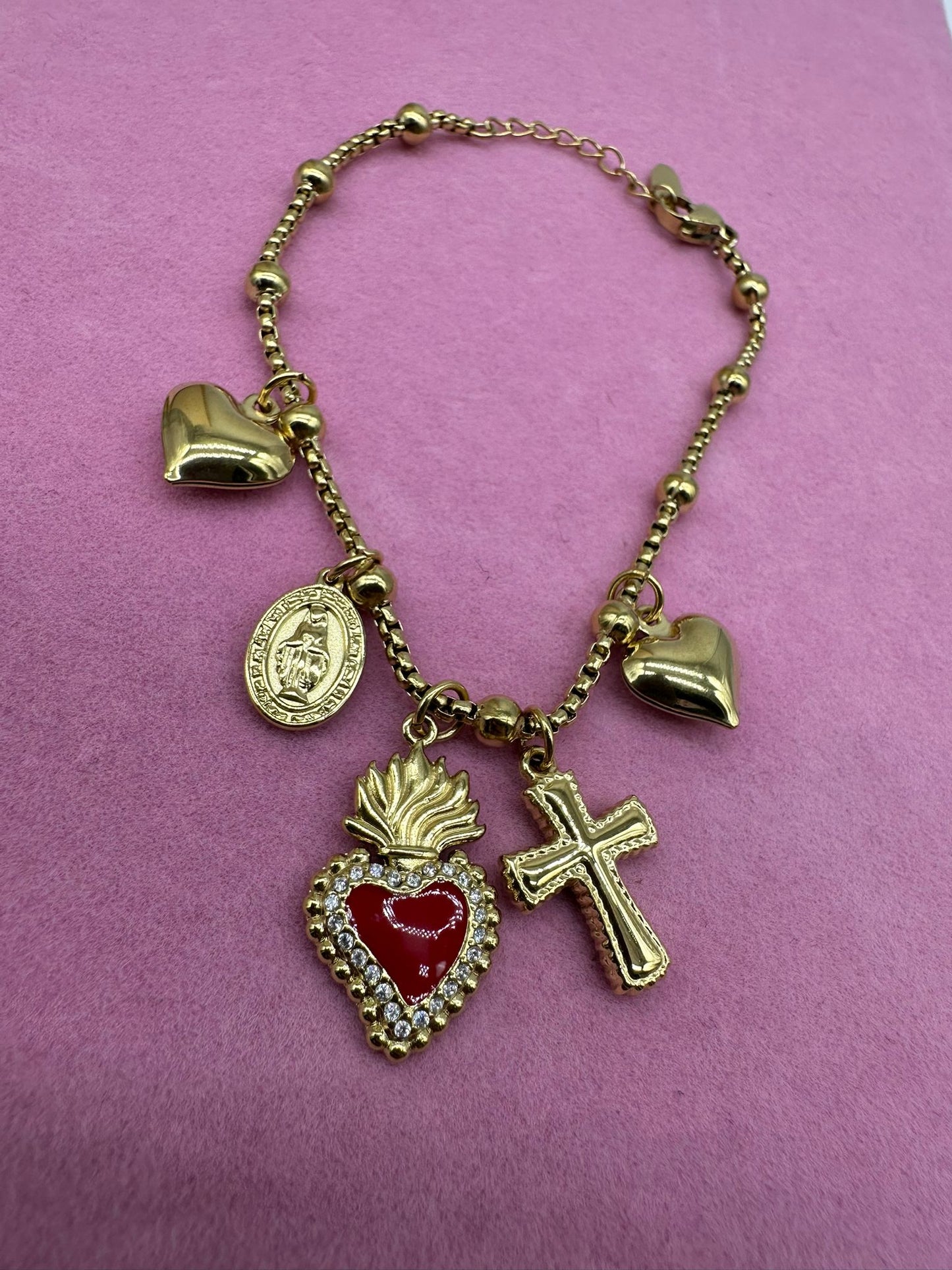 Bracciale O'Curniciell - Portafortuna al Polso