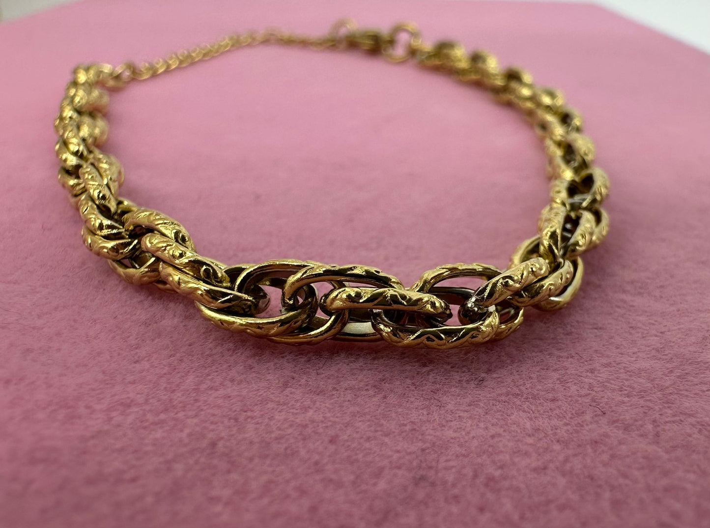 Bracciale Catena Intrecciata Grumetta