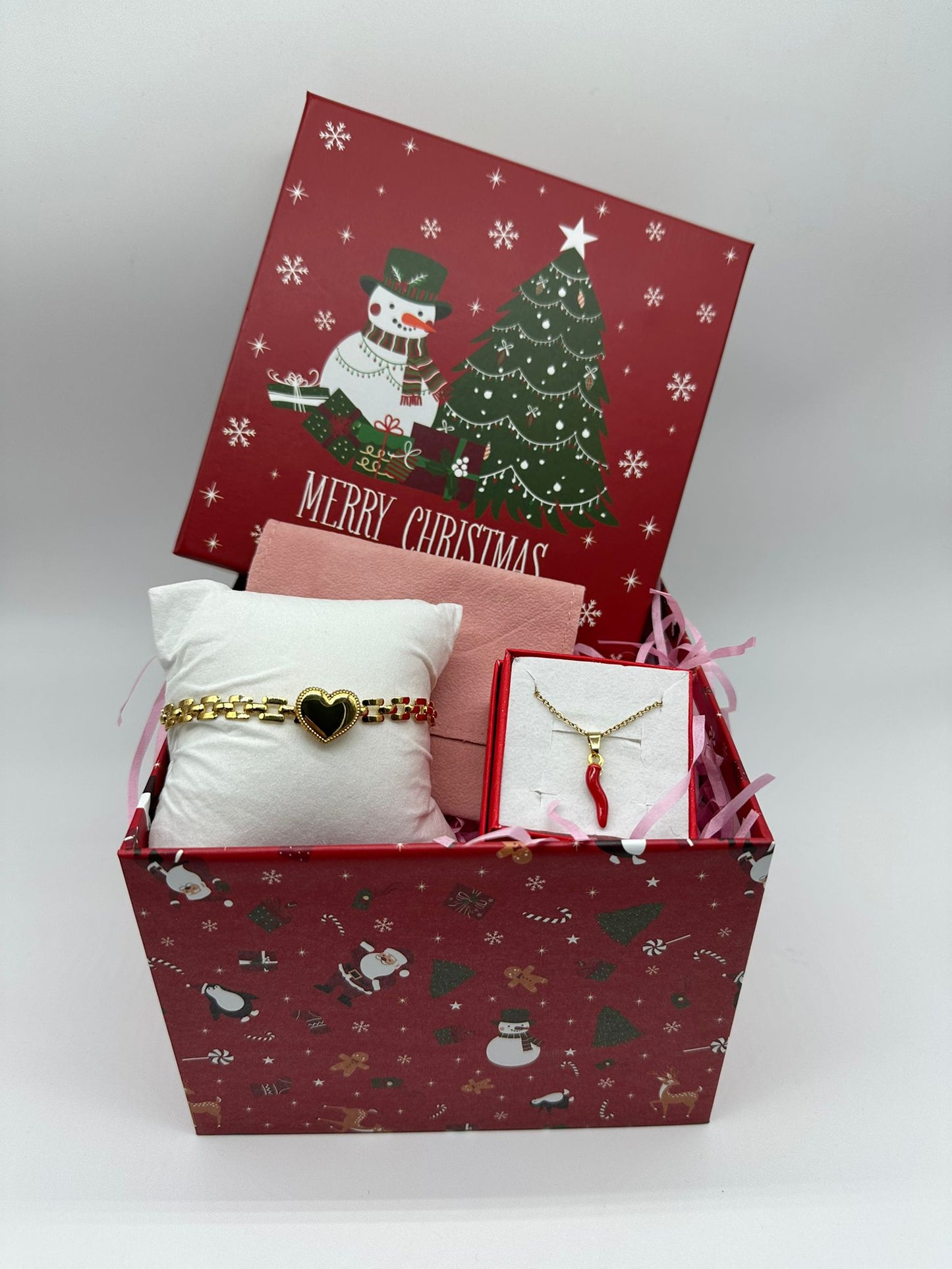 Box Natalizia Regalo - Confezione Natale con Decorazioni