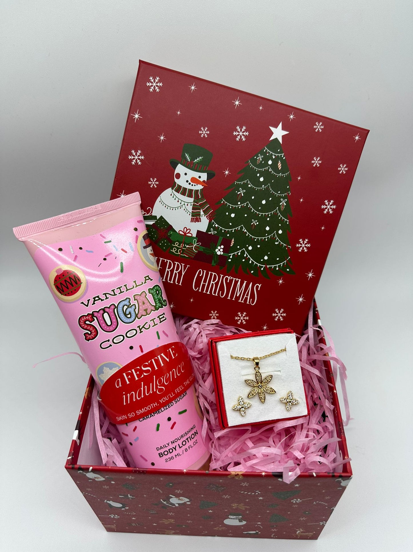 Box Natalizia Regalo - Confezione Natale con Decorazioni