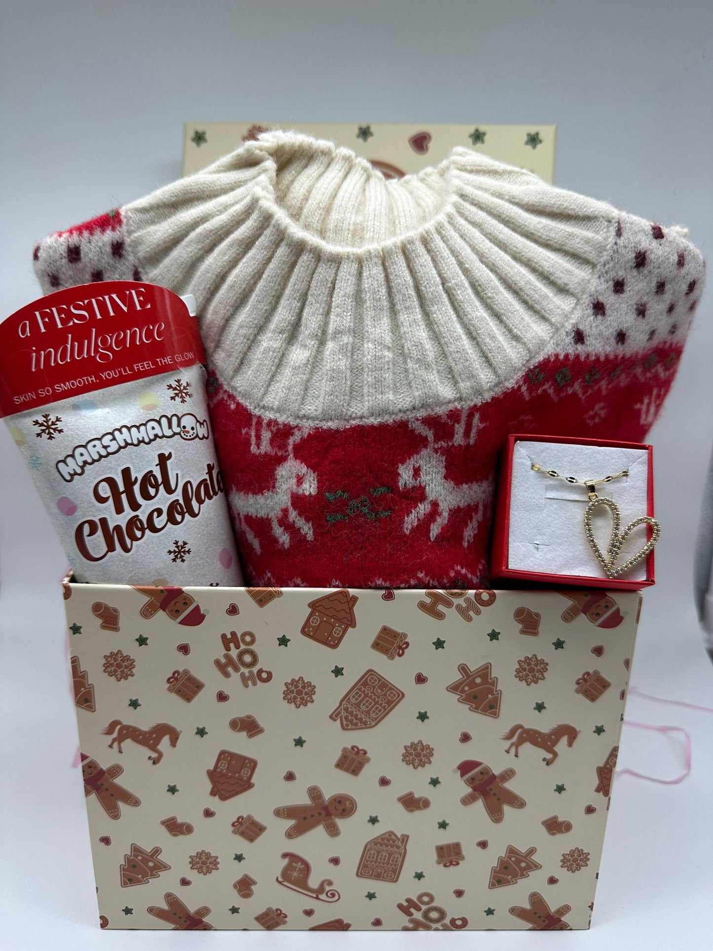 Box Natalizia Regalo - Confezione Natale con Decorazioni