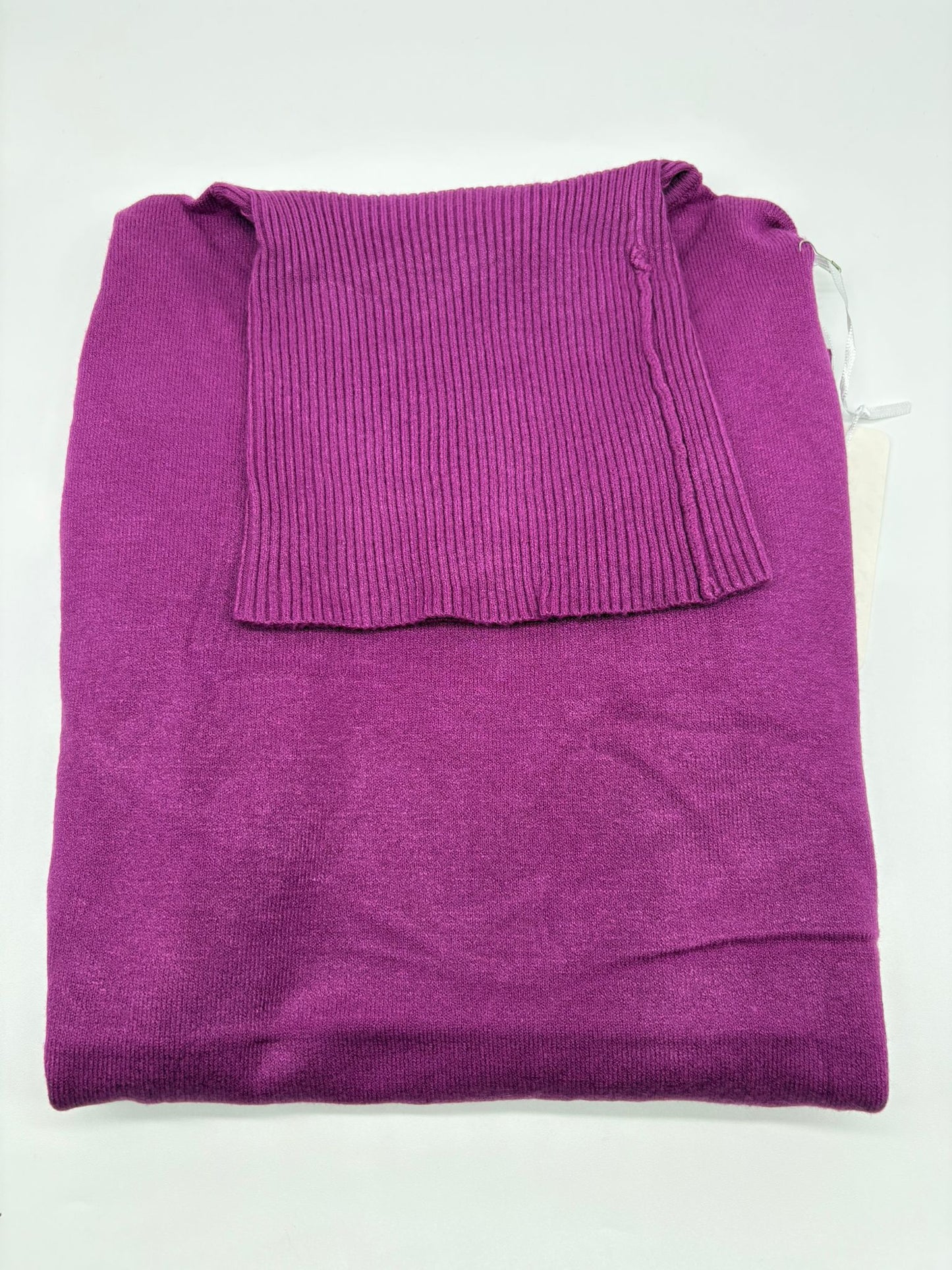 Maglione a Collo Alto in Maglia - Taglia Unica