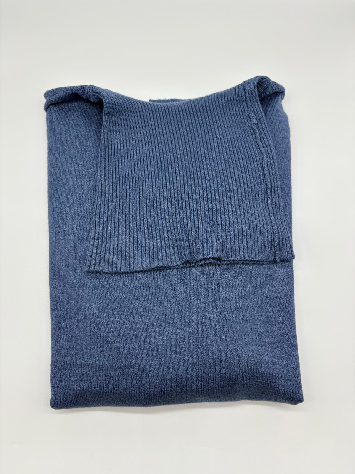 Maglione a Collo Alto in Maglia - Taglia Unica