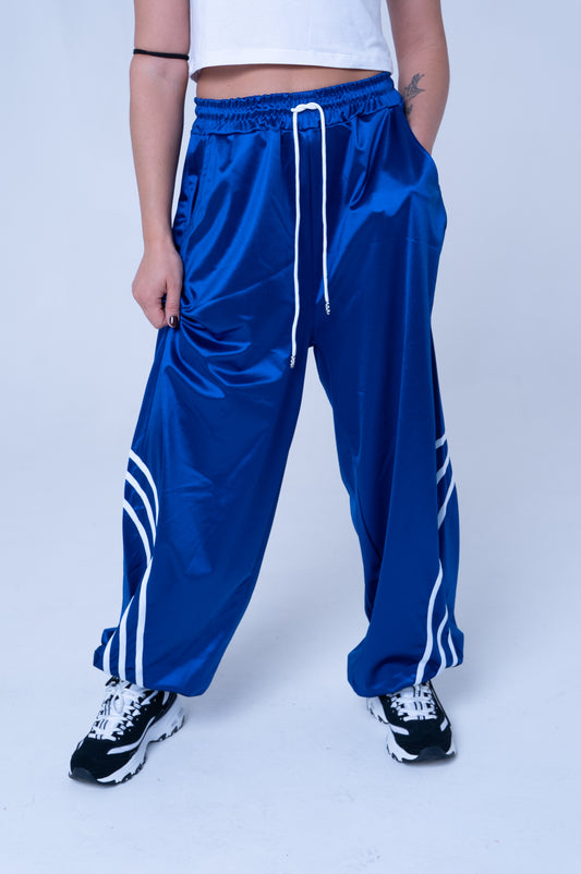 Pantaloni Sportivi Blu con Strisce - Stile Atletico