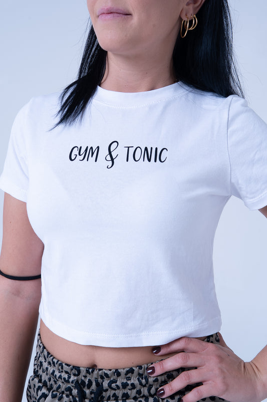 T-Shirt GYM & TONIC - Stampa Divertente DR-CLYDE