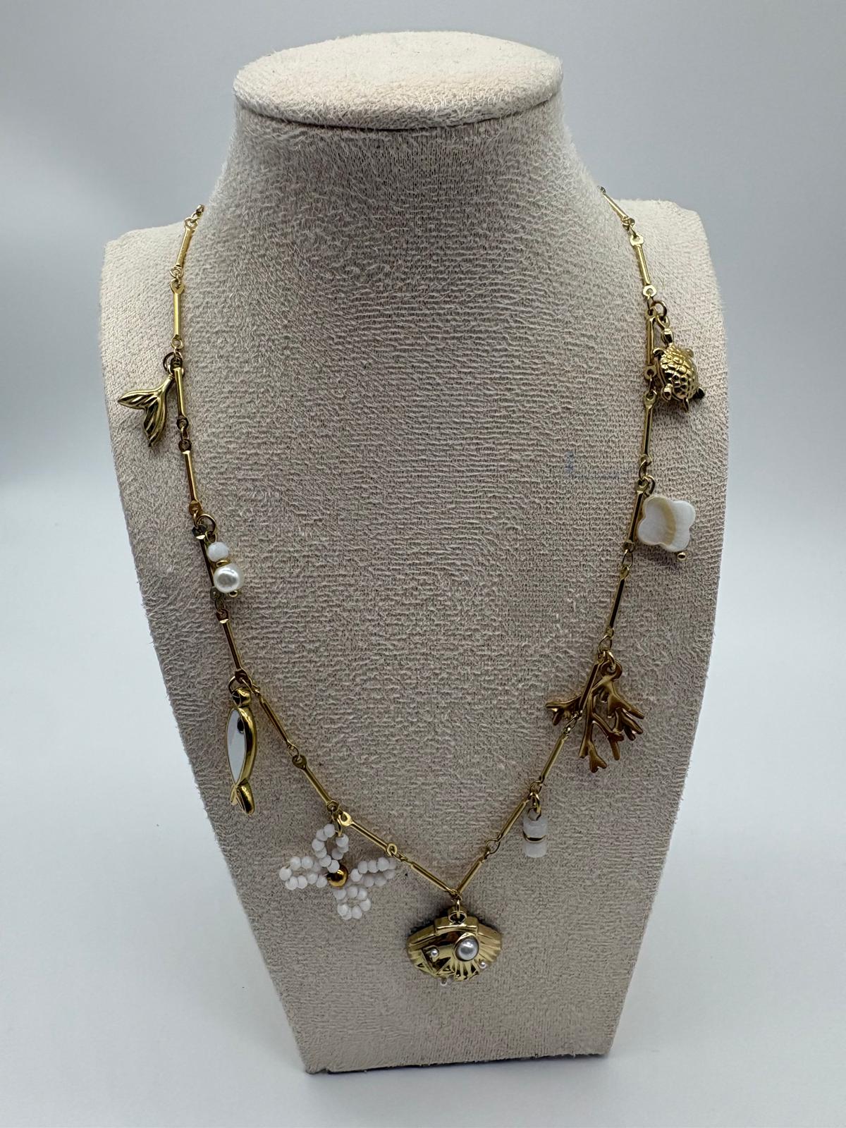 Collana Conchiglia - acciaio inossidabile